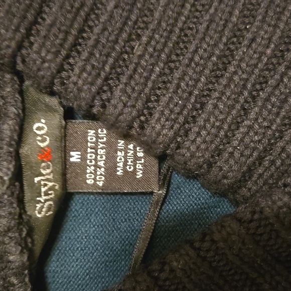 Style & Co Striped Sweater - Picture 3 of 3